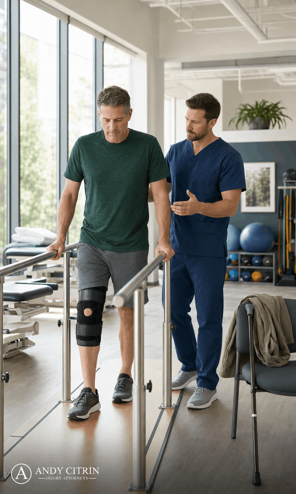 Injured man