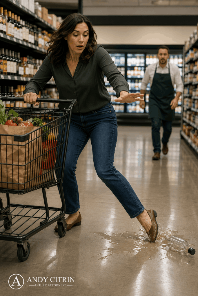 Slip and fall accident