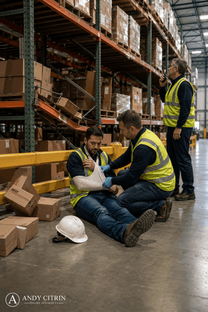 Injury in job